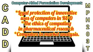 Legal protection of innovative uses of computers in RampD The ethics in research in market analysis [upl. by Rozalie746]