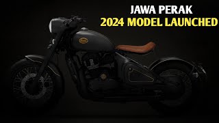 Finally Jawa Perak 2024 Model Launched 💥 3 New Updates  Dual Seat  Jawa 42 Bobber Alloy [upl. by Alleynad]