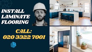 How To Install Laminate Flooring  London UK [upl. by Atinel102]