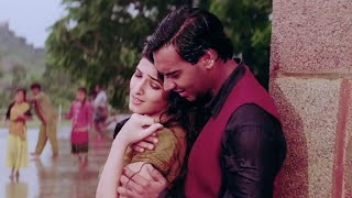 Saathi Mere Tere Bina 4k Video  Itihaas  Ajay Devgn Twinkle Khanna  Alka Yagnik Kumar Sanu [upl. by Aenea730]