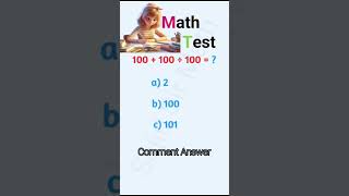 math Test 👇 [upl. by Atlante]