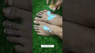 🔥Get Fair Feet In 5minutes  Most Easy PedicureRemove Suntan Easily At Home youtube shorts diy [upl. by Nilloc]