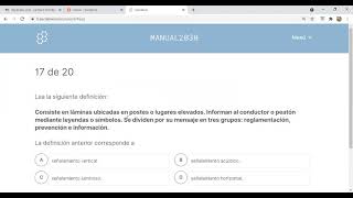 Examen Teórico COSEVI Manual del Conductor Capítulo 3 [upl. by Troy]