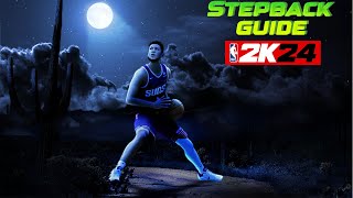 How to do Stepbacks in NBA 2k24 [upl. by Karalee]