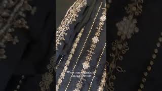 mariab sateen brands dress originalbrands shoponline stitchingservices readytowear [upl. by Airdnassac524]