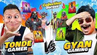 Gyan Bhai GyanGaming Vs Tonde Gamer Best Collection Battle 😎 Free Fire Max [upl. by Eveline]