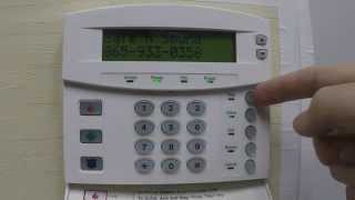 Interlogix NX8 General Operations with LCD keypad  How to [upl. by Petulia]