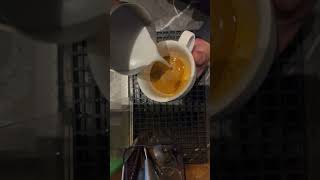 NESCAFE POWDER IN LATTE ART barista caflatte coffee latte coffeerecipes dubai coffeelatte [upl. by Portwin]