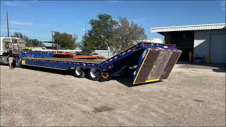 2015 LEDWELL 48 HYDRAULIC TAIL EQUIPMENT TRAILER For Sale [upl. by Enitsej179]