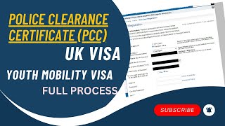 PCC for All UK VISA  Youth Mobility Visa  All phases [upl. by Ayad313]