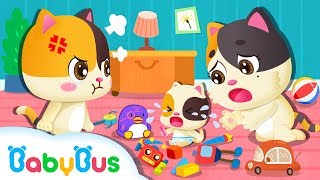 Kitten Mimi Wants Mommys Love too  Baby Kitten Family  Kitten Song  Song for Kids  BabyBus [upl. by Eireva789]