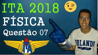 ITA 2018 Física  Questão 7 [upl. by Nothsa844]