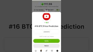 16 BTC PRICE PREDICTION SEED [upl. by Maurey729]