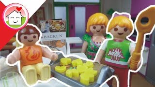 Playmobil po polsku Pieczenie ciastek  Rodziną Hauserów [upl. by Sarene]