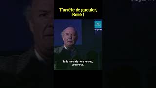 Tarrête de gueuler René shorts INA culte clash [upl. by Venn]