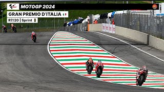 🏍️ MotoGP  LIVE Sprint GP Italia 🇮🇹 [upl. by Ramos]