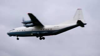 Cavok Air Antonov An12BP URCBG arriving into Dublin  3rd November 2024 [upl. by Tessler]