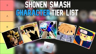 Shonen Smash Character Tier List [upl. by Henrique769]