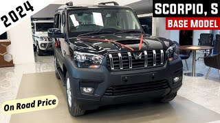 Mahindra Scorpio 2024 New Model  Scorpio Classic S Base Model 2024  Price And Full Review [upl. by Bean259]