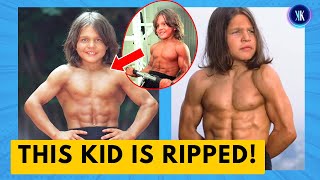 A Dad Trained His 6 Year Old Son To Be A Bodybuilder [upl. by Ennaxxor]