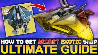 Destiny 2 How To Get SECRET EXOTIC SHIP  Complete Guide  The First Knife  Paracausal Geometries [upl. by Leoine]