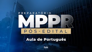 Concurso MPPR  Aula de Português [upl. by Lrad]