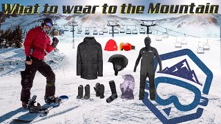 What to Wear Snowboarding COMPLETE GUIDE [upl. by Varrian]