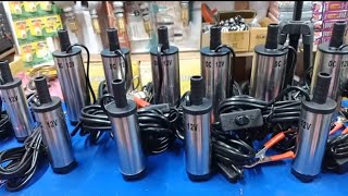 Submersible water pump price24v 30LM12v 12L Diesel Fuel water aquarium oil Fishing PumpRipon150 [upl. by Vladimar]