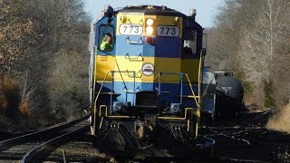 The Middletown amp New Jersey Railroad at Campbell Hall [upl. by Haldis]