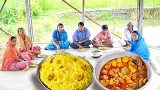 আজ বাসন্তী পোলাও আর চিকেন কষা রান্না করলাম আর সবাই জমিয়ে খাওয়া দাওয়া করলাম  basanti polao [upl. by Anivlek]