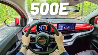 2024 Fiat 500e  POV Test Drive [upl. by Zelten]