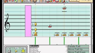 Wind by Akeboshi on Mario Paint Composer [upl. by Orecul37]