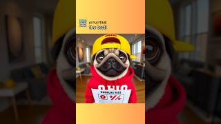 Pug’s 99 Test FAIL 😲 What Happened Next funny [upl. by Ebbarta]