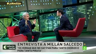 Millán Salcedo quotCon los políticos me he ahorrado mucho en guionistasquot [upl. by Bubalo]