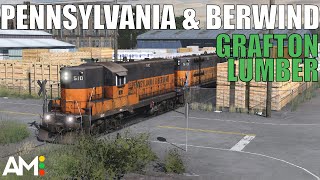 Grafton Lumber Trainz Pennsylvania amp Berwind 53 [upl. by Elyad]