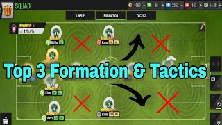 NEW Top 3 formation and tactics in Top Eleven 2024 [upl. by Amik650]