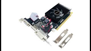 SAPLOS AMD Radeon R5 230 2GB 64 Bits GDDR3 VGADVIHDMI Computer Graphics Card [upl. by Relyuhcs409]