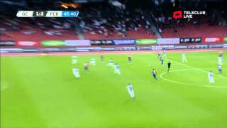 GCFC Basel 40Meter Schuss von Gilles Yapi zum 12 [upl. by Doty310]