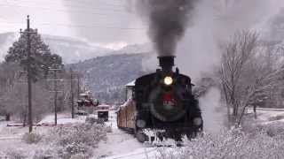 The Day After Christmas  Winter Steam on the Durango and Silverton [upl. by Tellford]