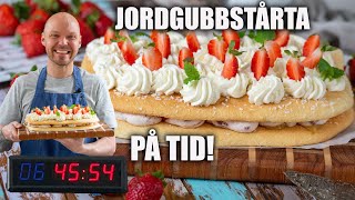 Enkel jordgubbstårta  På tid [upl. by Poland]