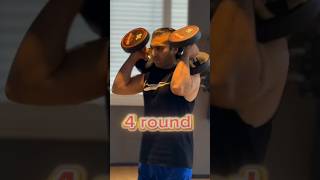 4 round Dumbbell workout fitness crossfit sports workout fit [upl. by Oates415]