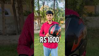 Rs 1000 Helmet Test😱Will it Break shorts [upl. by Yemaj]