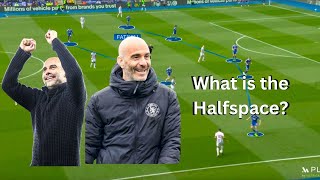 Why the HALFSPACE so Important for Enzo Maresca and Pep Guardiola Chelsea Tactical analysis [upl. by Cran]