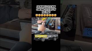 ESCALADE V GETS CAMMED carsofyoutube escalade boosted [upl. by Mundy]