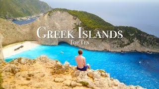 Top 10 Greek Islands To Visit  Greece Travel Guide [upl. by Ferreby54]