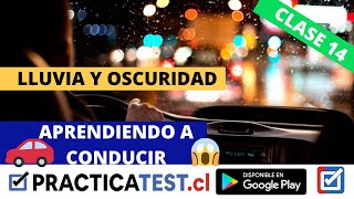 APRENDER A CONDUCIR – CURSO PRÁCTICO  MANEJO CON LLUVIA Y OSCURIDAD  EPISODIO 14 [upl. by Meluhs]