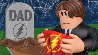 His SUPERHERO Dad Was MURDERED A Roblox Movie [upl. by Oiramd342]