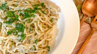 How to Make Trader Joe’s Spaghetti Cacio e Pepe [upl. by Peedsaj599]