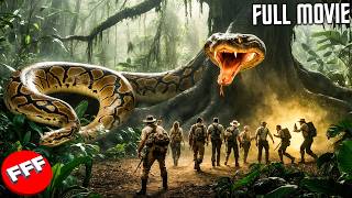 Hunting for treasure in the jungle they end up prey of PYTHON ISLAND  Full ACTION Movie HD [upl. by Nepsa]