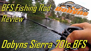 Dobyns BFS Rod  Sierra Series SUF 701c Review BFS Fishing [upl. by Pappas105]